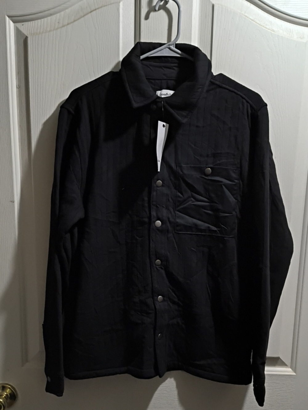 Goodfellow & Co Black Men's Button-Up Jacket